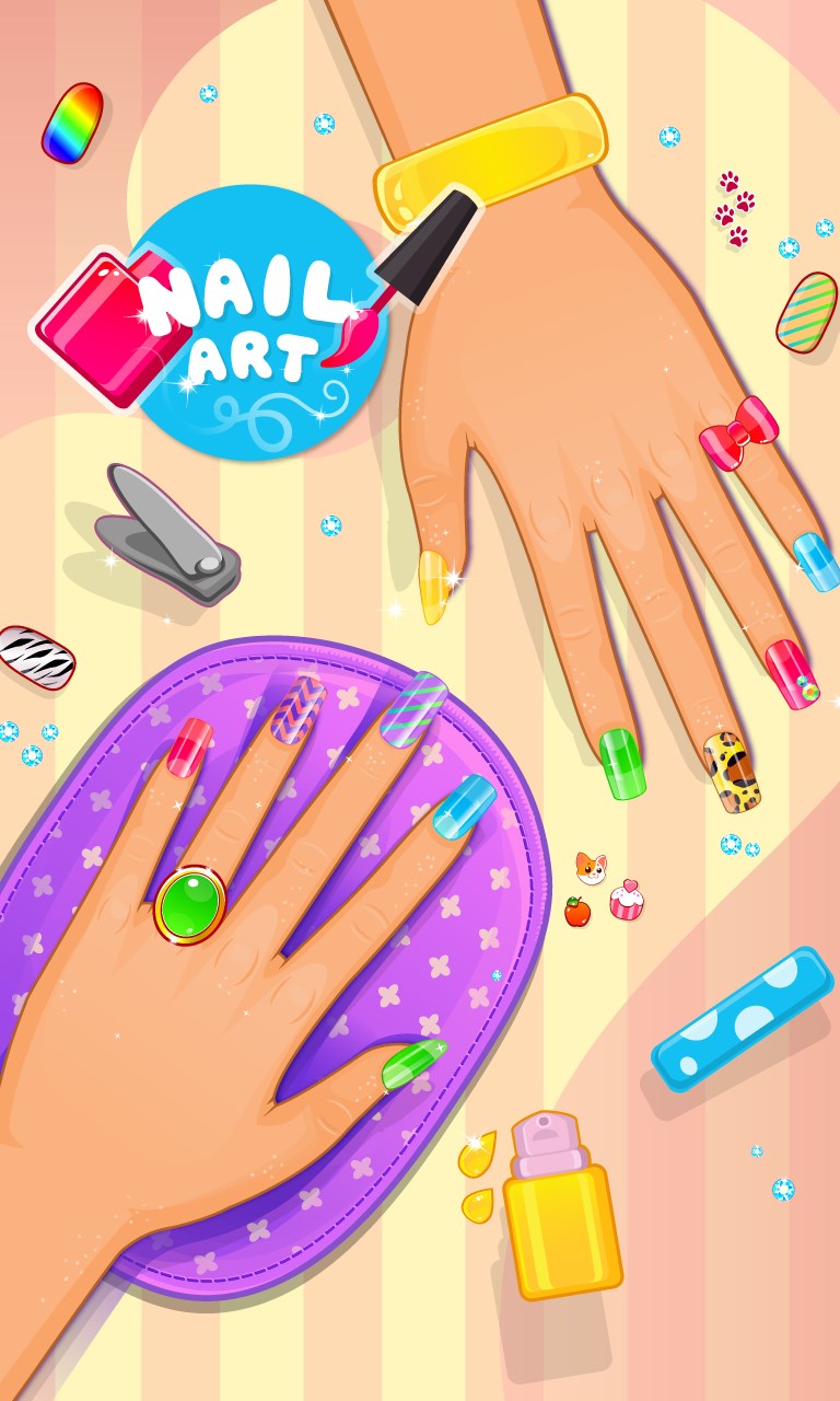 Nail Art Salon Game for Windows 10 Mobile