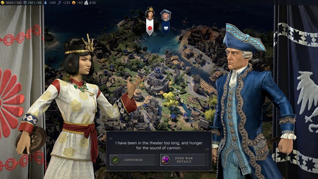 Sid Meier's Civilization VII: Friedrich (Baroque) Persona screenshot 1