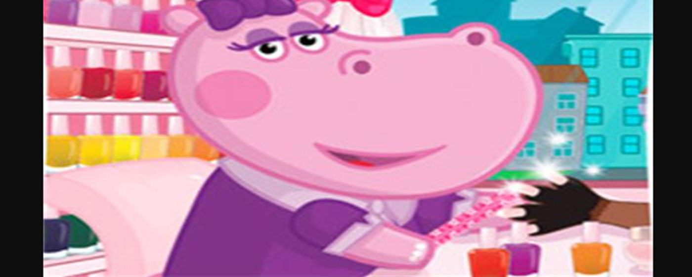 Hippo Manicure Salon Game Play