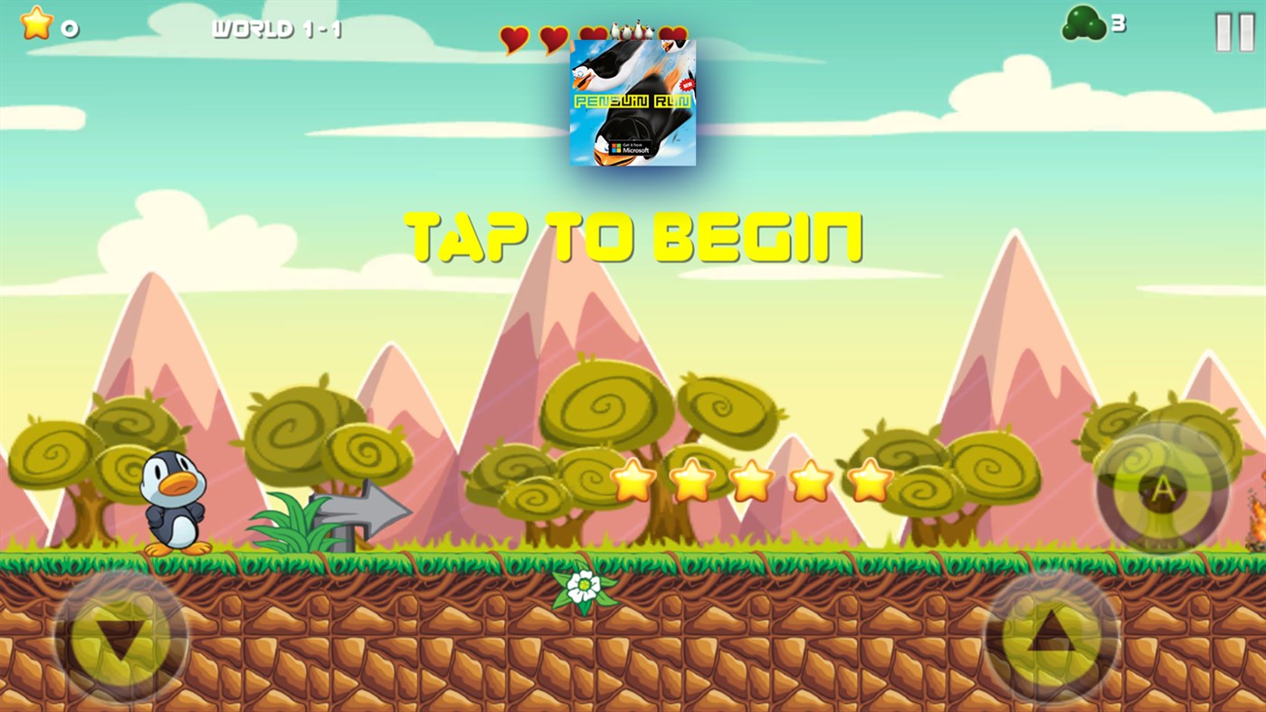 #3. Penguin Run Go (Windows) โดย: SmartBrainLAb