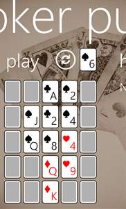 Poker Puzzle screenshot 1