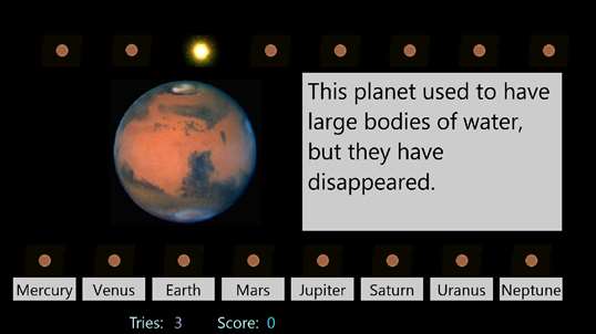 CrinkleSpot Planets Demo screenshot 2