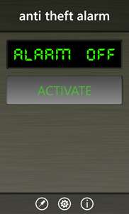 Anti Theft Alarm screenshot 1