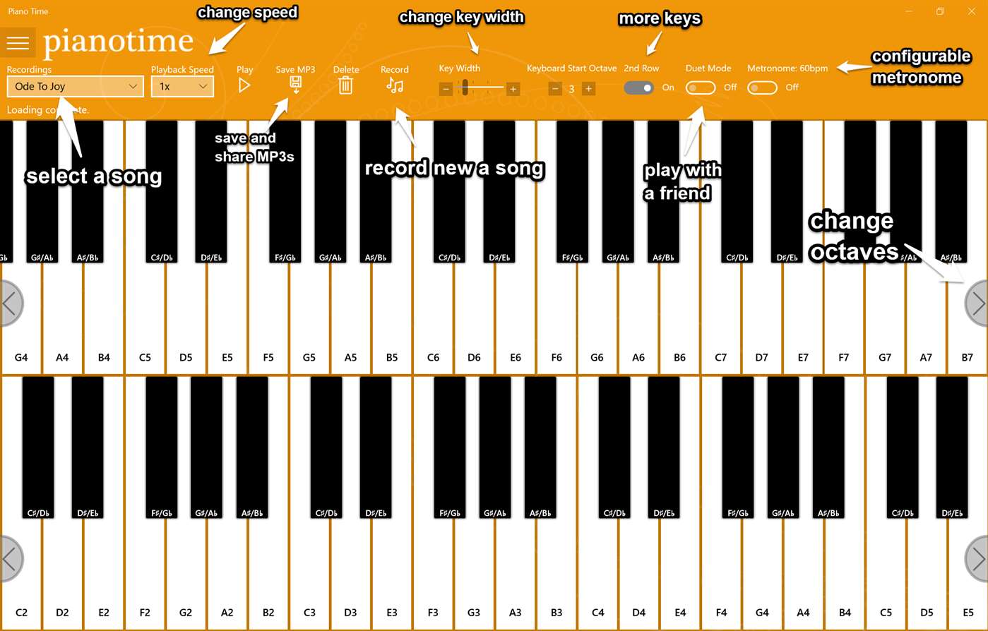 Piano Time Windows 11 download