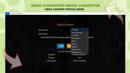 Video Converter Media Converter All Formats- Video to Mp3 screenshot 2