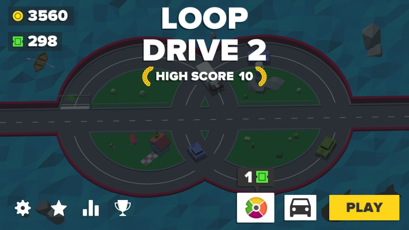 #2. Loop Drive 2: Crash Race (Windows) 由: Gameguru Advertisement FZC