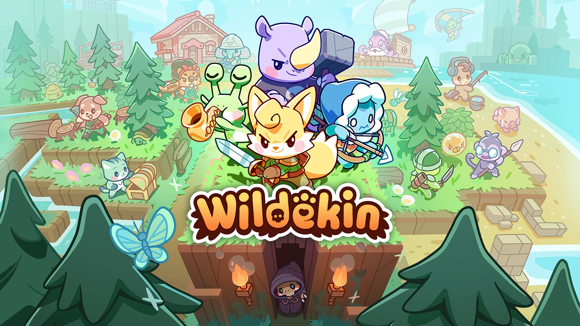 Wildekin: Explore! Build! Survive! Bring friends if you have them!