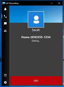 HP PhoneWise screenshot 2