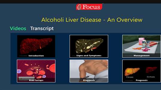 Alcoholic Liver Disease - An Overview screenshot 1