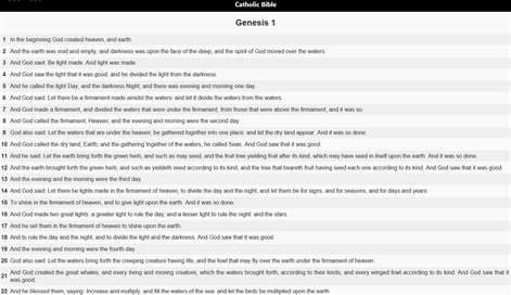 Catholic Bible Revised Edition Screenshots 2