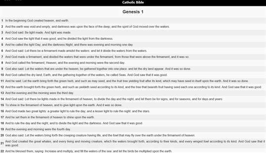 Catholic Bible Revised Edition screenshot 2