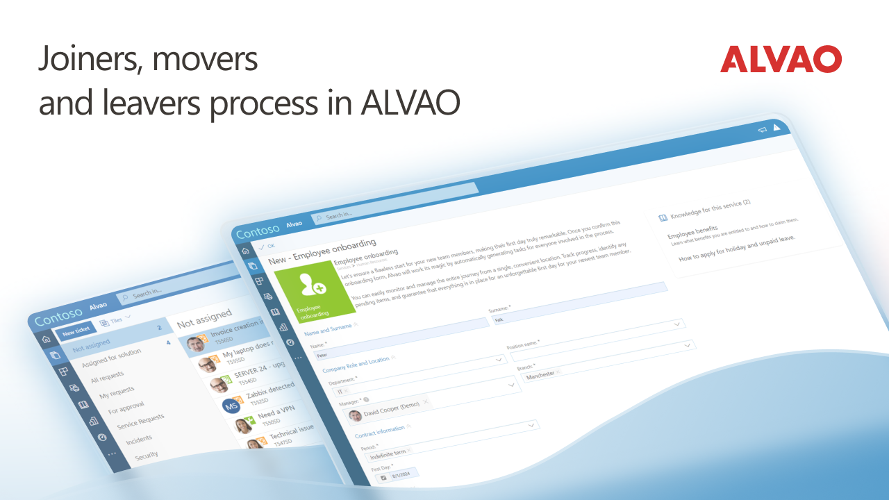 Snapshot 2 of ALVAO Service Desk - Agent Based Pricing