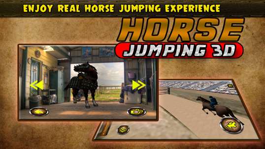Horse jumping 3D screenshot 2
