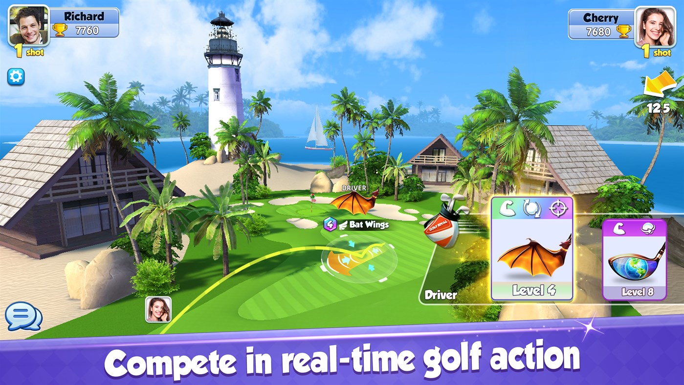 #2. Golf Rival - Fun Golf Game (Windows) By: Zynga Inc.