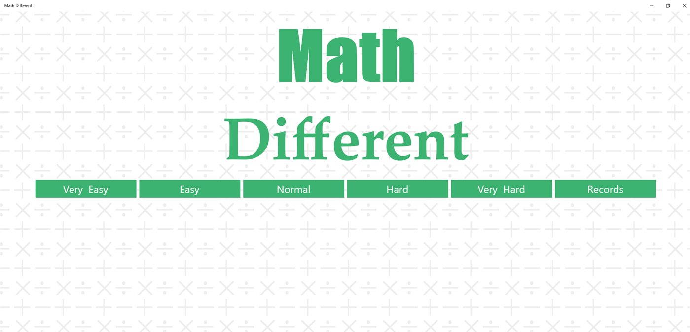 #2. Math Different (Windows) بواسطة: White Sphere