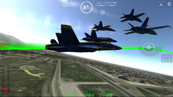 Blue Angels Aerobatic Flight Simulator — 5