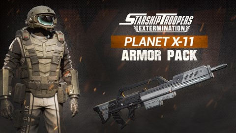 Starship Troopers: Extermination - Planet X-11 Armor Pack