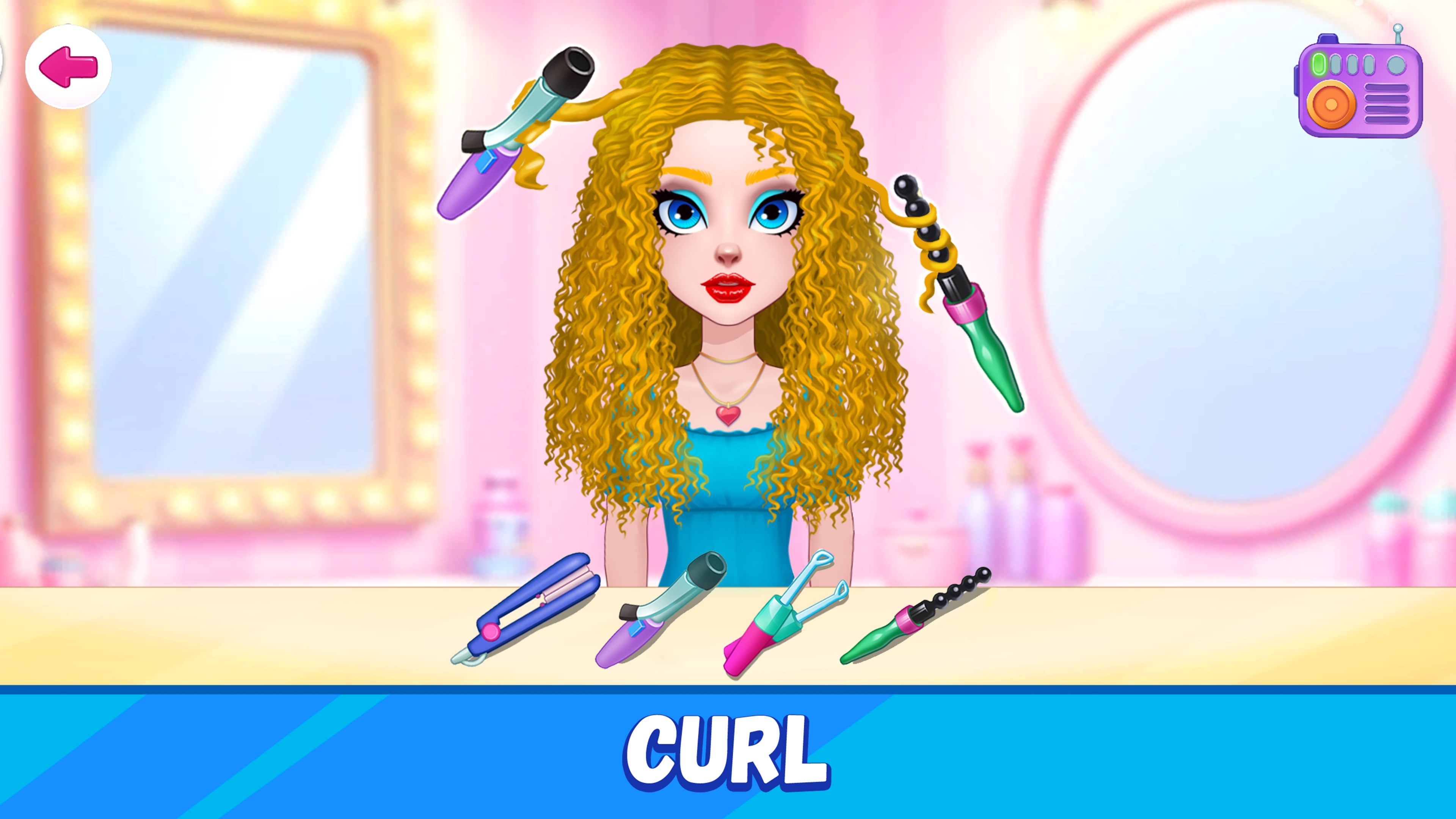 Hair Salon & Dress Up Fun for Girls screenshot