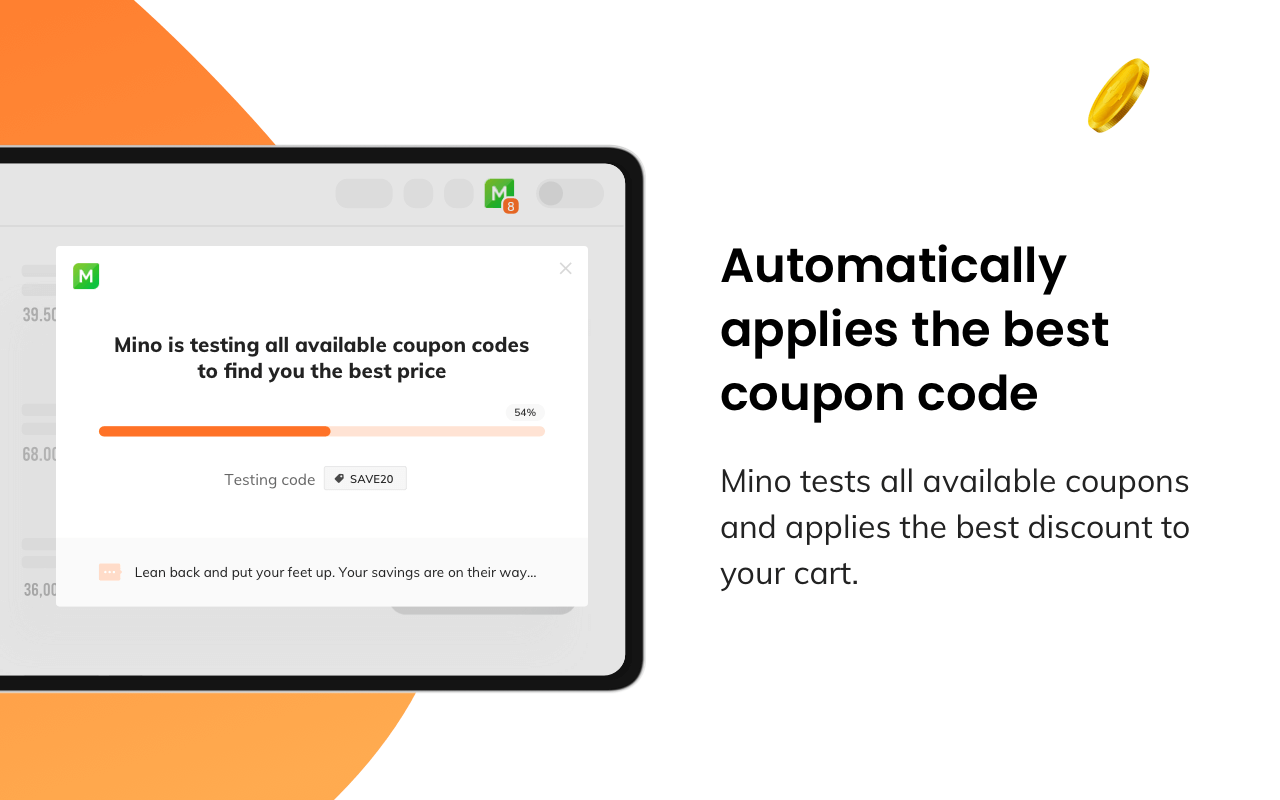 Mino (formerly Minty) - Automatic Coupons