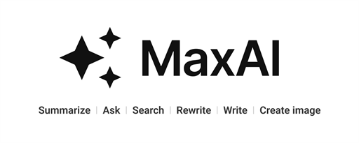 MaxAI: Chat with any webpage. Powered by GPT-4o, Claude 3.5, Gemini 1.5 marquee promo image