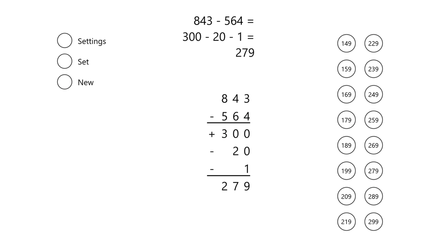 #2. Partial Differences Subtraction (Windows) Podle: iDevBooks