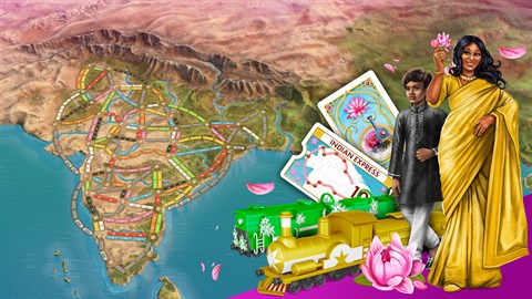 Les Aventuriers du Rail®: Expansion de l'Inde