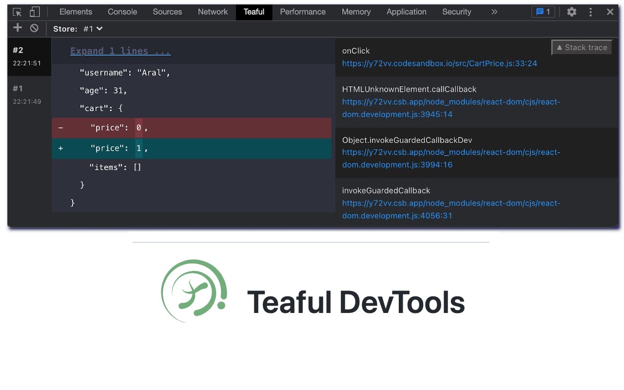 Teaful DevTools