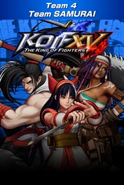 KOF XV DLC Characters "Team SAMURAI"