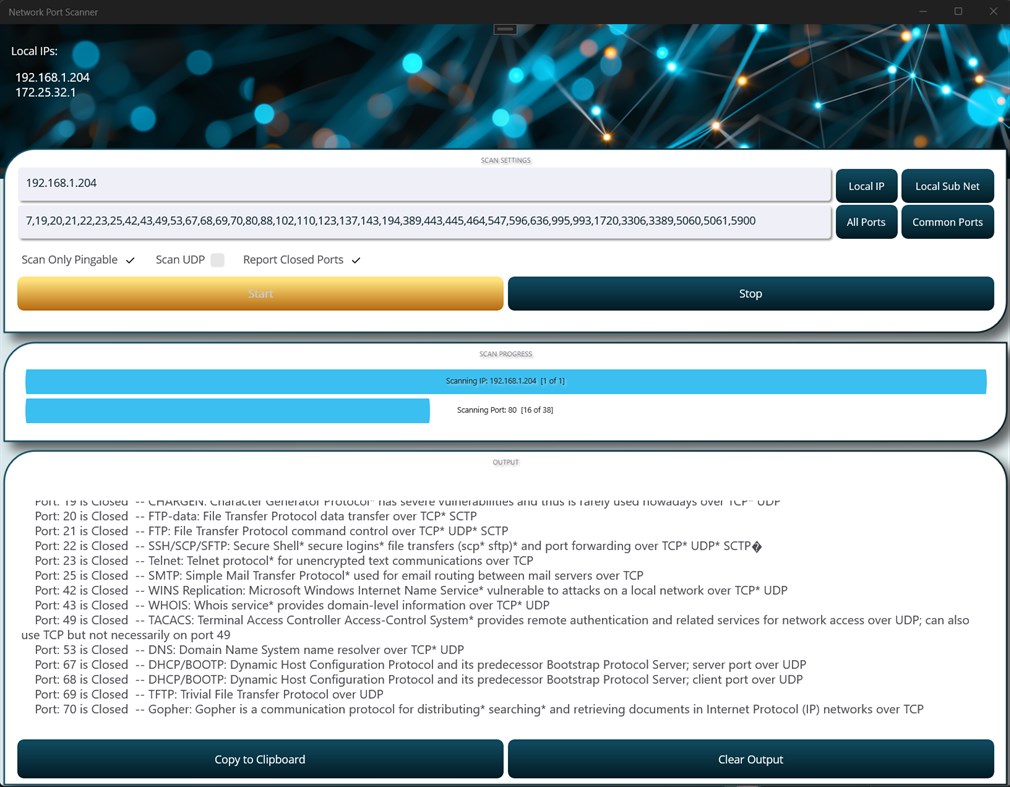 #2. Network Port Scanner by CrioSoft (Windows) 由: CrioSoft LLC