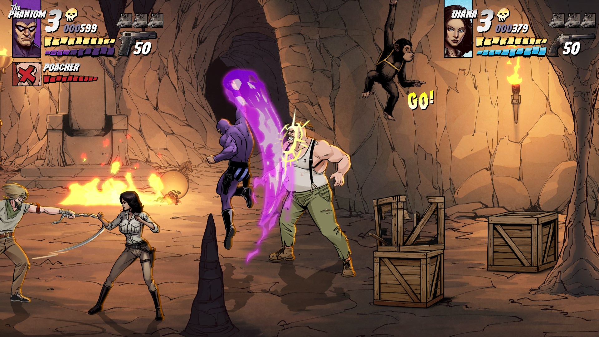 精美的手繪過場動畫，還原漫畫敘事風格。