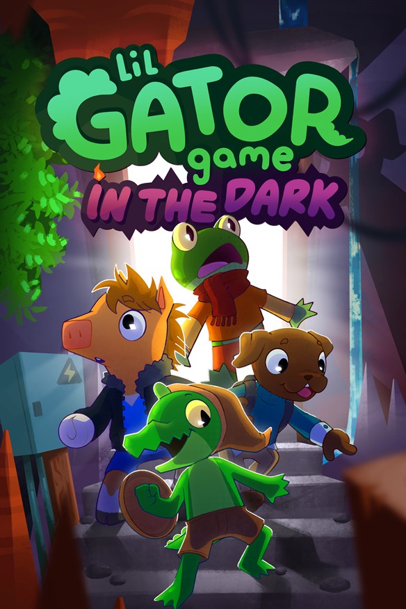 Lil Gator Game: In the Dark Xbox Series X|S and Xbox One cover art