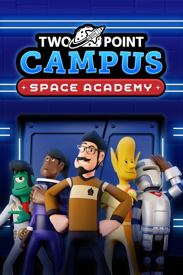 Two Point Campus: Space Academy Xbox Series X|S and Xbox One cover art