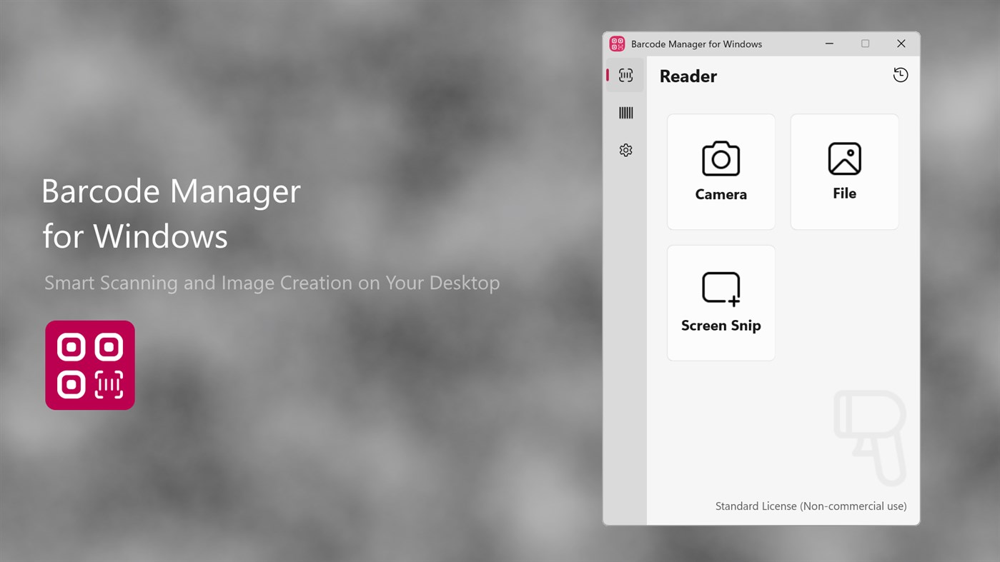 #1. Barcode Manager for Windows (Windows) Ved: Blueyacht Software