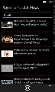 Rojname Kurdish News screenshot 2