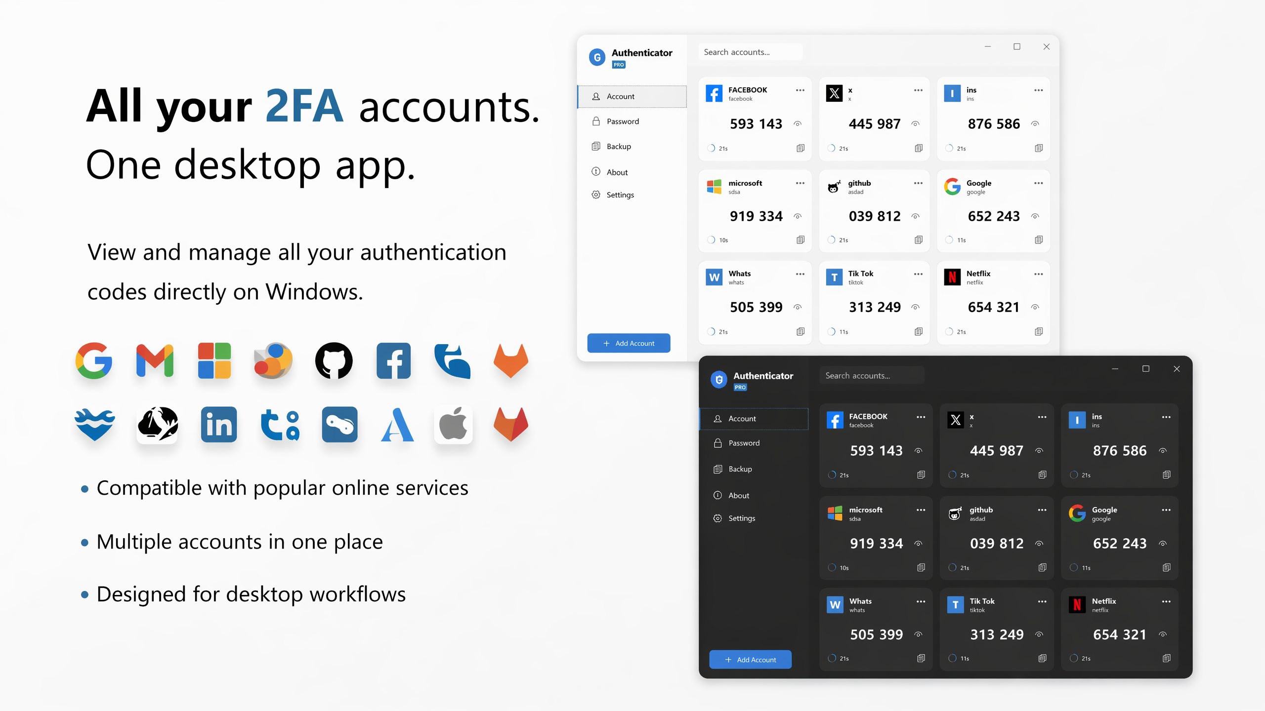 Authenticator App - Password Manager screenshot