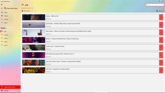 Fluent Video Player screenshot 9
