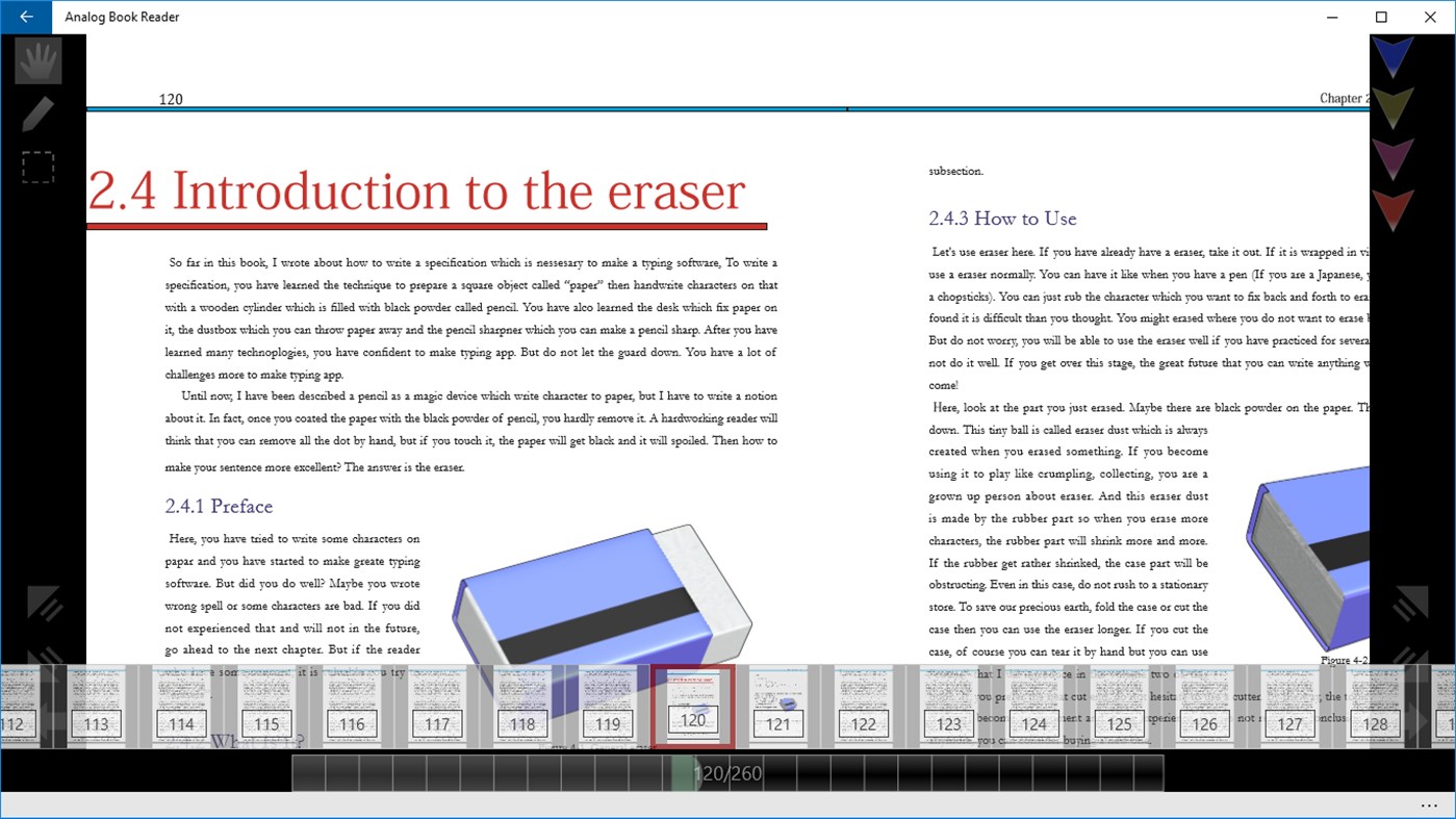 #4. Analog Book Reader (Windows) Με: Denasu System