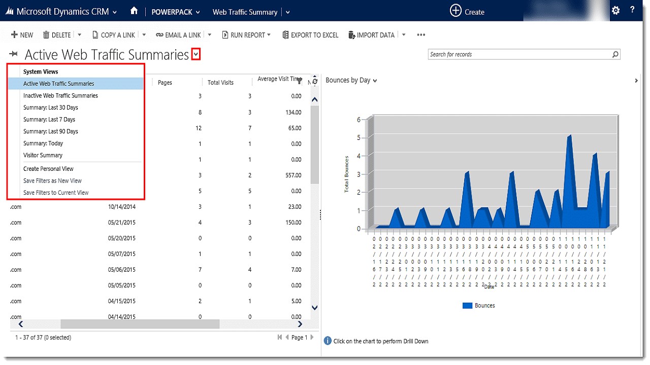 Snapshot 3 of PowerWebTraffic - Assessment