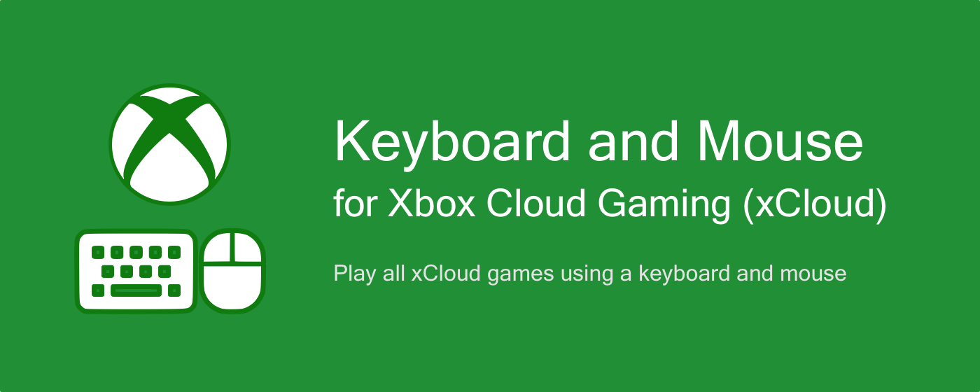 Keyboard & Mouse for Xbox xCloud promo image