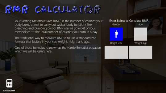 RMR Calculator RT screenshot 1