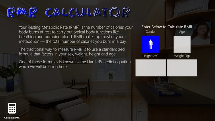 RMR Calculator RT - PC - (Windows)