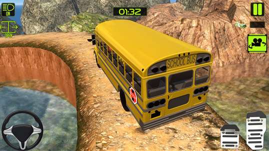 Off-Road School Bus Trip 3d screenshot 3