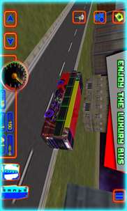 Neon Party Bus Simulator screenshot 3