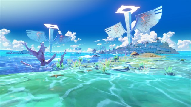 GGST Additional Stage: "Fallen Prayer, Engulfed Lives" screenshot 3