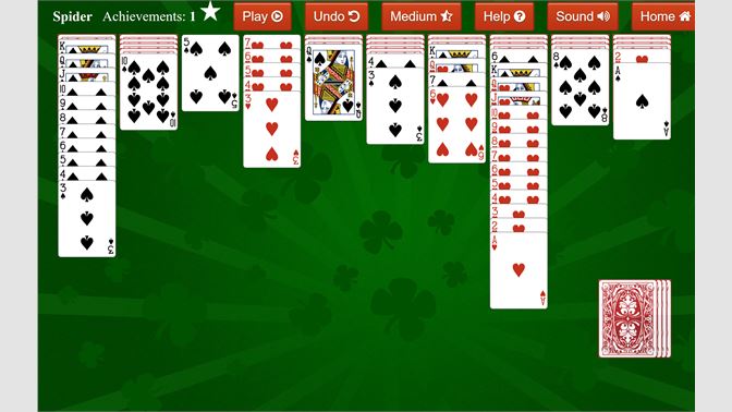 spider solitaire to play offline