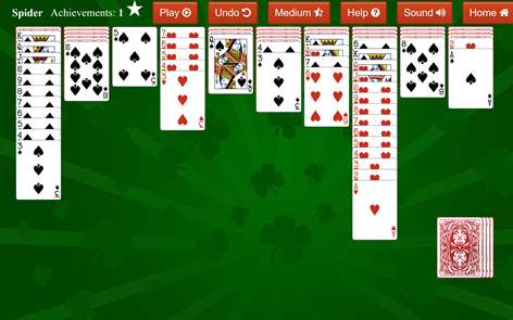 Oberon Games Spider Solitaire