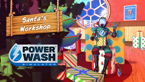 PowerWash Simulator: майстерня Санти — зима 2023 року