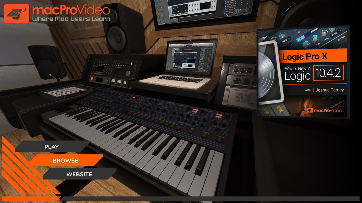 #1. Course for Whats New in Logic Pro X 10.4.2 (Windows) Göre: macProVideo.com