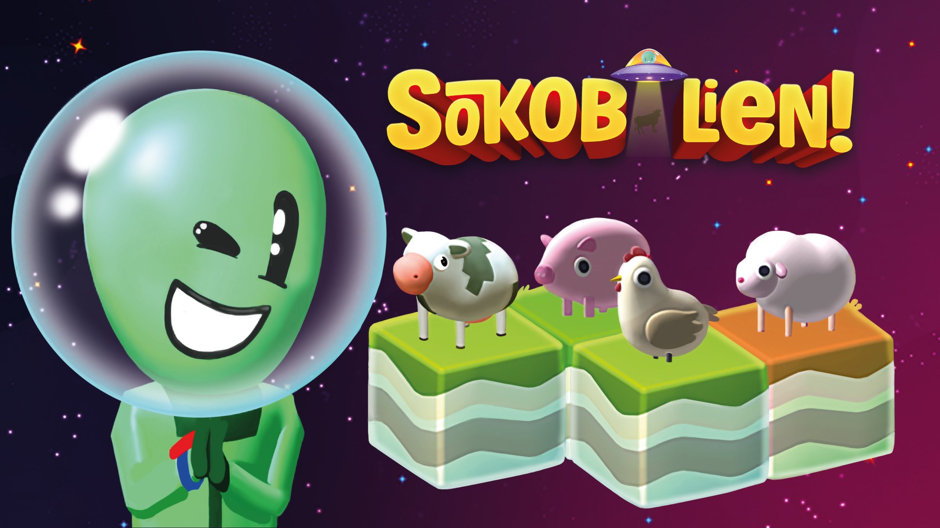 Build the biggest space farm in the galaxy!