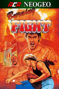 Cover poster for ACA NEOGEO BURNING FIGHT